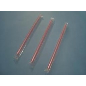 OLA-CANUDO PLASTICO VERMELHO MILK SHAKE 25PC X 250